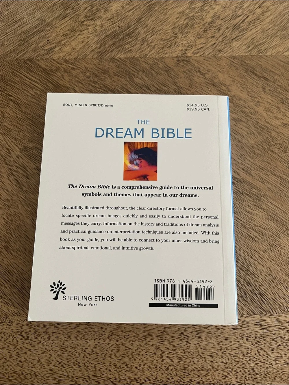 The Dream Bible Wall Art - White